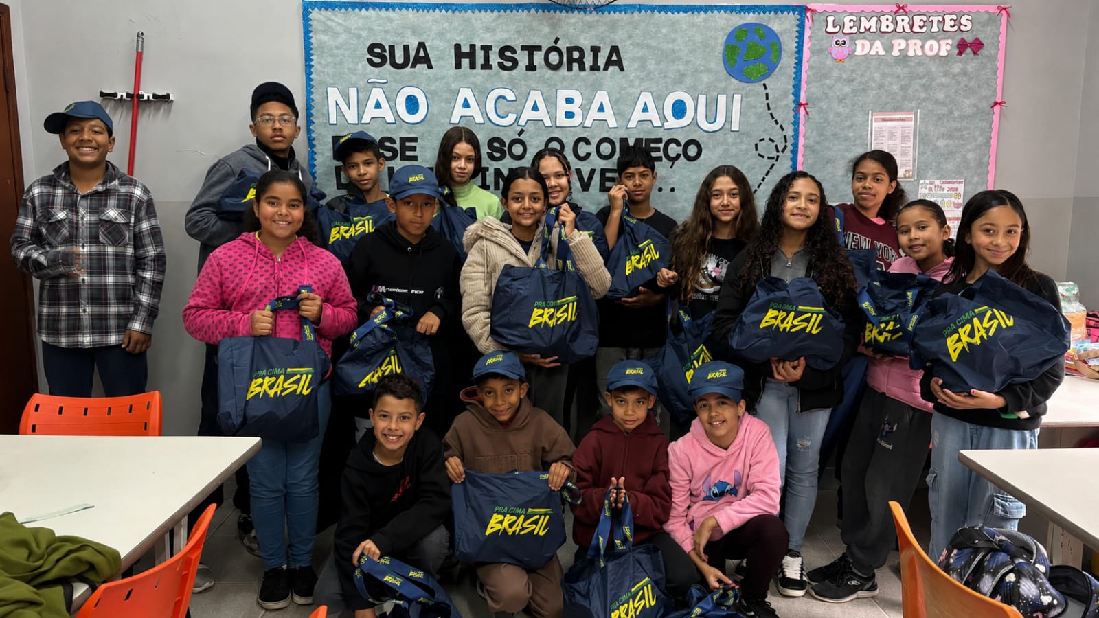 Depois da Copa, o legado continua: iniciativa do Pra Cima Brasil transforma operação em impacto social